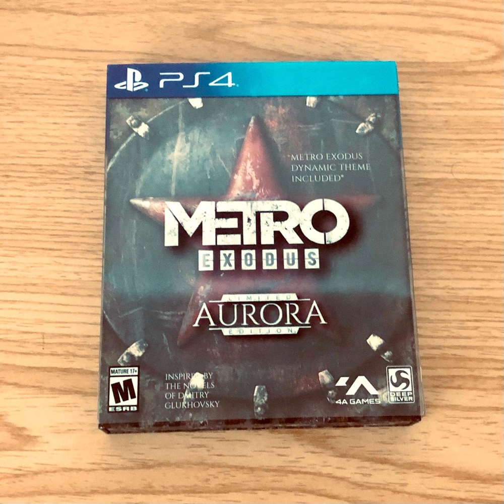 Metro Exodus Aurora Limited Edition Steel Case